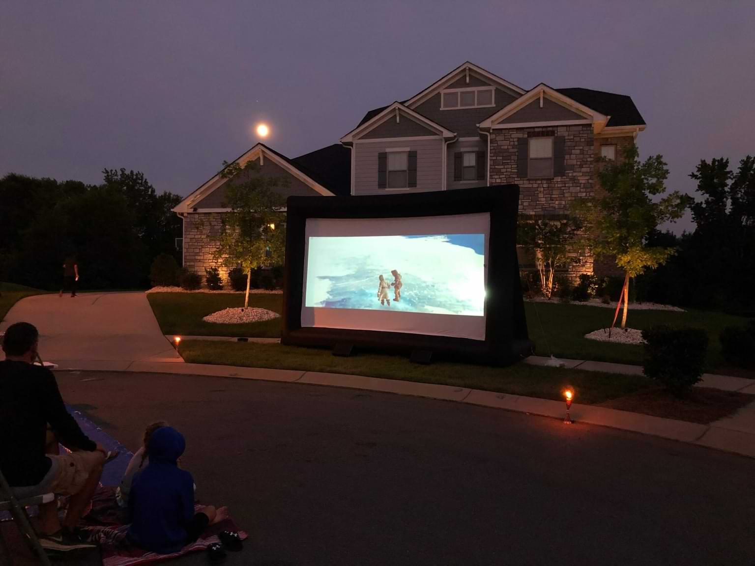 Outdoor Movie Night in Weddington