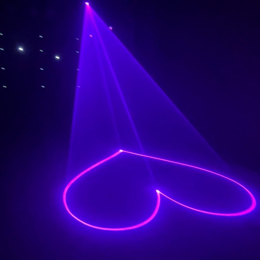 Laser Light for Wedding 01